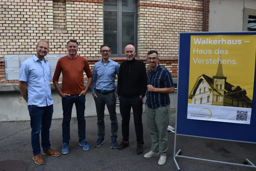 Stiftungsrat von der Stiftung für Menschen mit Hörbehinderung Bern - 5 Männer