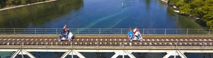 Ausschreibung Treff für alle Mai 2026 Schienenvelo, BFSUG Zürich und Schaffhausen_web