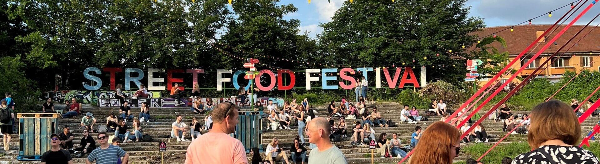 Ausschreibung Treff für alle Juni 2026 Street Food Festival Zürich, BFSUG Zürich und Schaffhausen